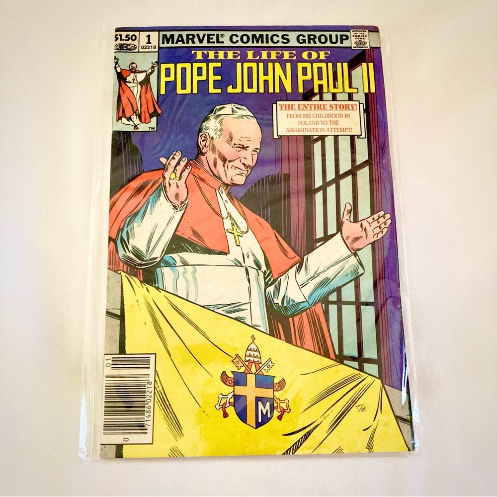 Vtg Marvel Comics Collection: Mother Teresa, Pope John Paul II, St. Francis - Picture 2 of 15